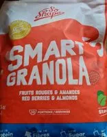 Mängden socker i Smart granula fruits rouge