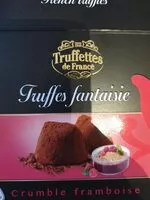 Mängden socker i Truffes fantaisie crumble framboise