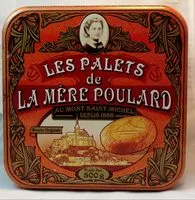 Mängden socker i Les Palets de la Mère Poulard