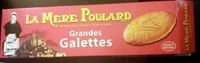 Mängden socker i GRANDES GALETTES PUR BEURRE