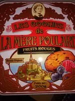 Mängden socker i Les Cookies de la Mère Poulard Fruits Rouges