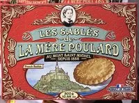Mängden socker i Les Sablés de La Mère Poulard