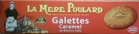 Mängden socker i Galettes Caramel au Beurre Salé