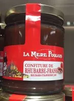 Mängden socker i Confiture de rhubarbe fraise