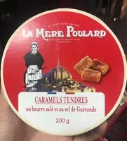 Mängden socker i Caramels tendres au beurre salé et au sel de Guérande