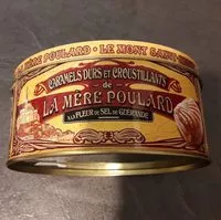 Mängden socker i Caramels durs et croustillants à la fleur de sel de guérande