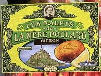 Mängden socker i Les Palets de La Mère Poulard Citron