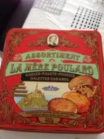 Mängden socker i La Mère Poulard Mont Saint Michel Assortiment Boite Métale de Galettes au Caramel Sablés Palets Cookies...