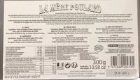 Mängden socker i les biscuits de la mère Poulard