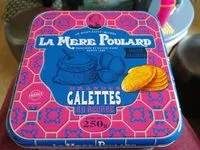 Mängden socker i La mère Poulard - Grandes galettes au beurre