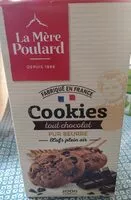 Mängden socker i Cookies tout chocolat