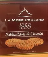 Mängden socker i Sablés éclats de chocolat