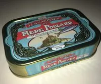 Mängden socker i Sardines à l'huile d'olive vierge extra