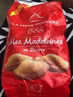 Mängden socker i Madeleines au beurre
