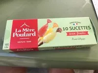 Mängden socker i Sucettes
