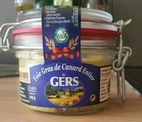 Mängden socker i Foie Gras de canard entier du Gers