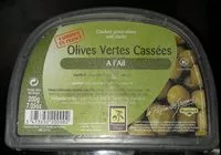 Mängden socker i Olives vertes cassées à l'ail