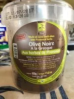Mängden socker i Olive Noire a la greque