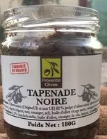 Mängden socker i Tapenade noire