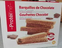 Mängden socker i Protéifine Gaufrettes Chocolat Boite De 5X42G