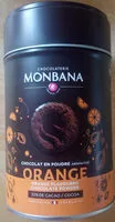Mängden socker i Chocolat En Poudre Orange 250 gr, 1 Boîte