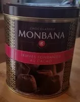 Mängden socker i Truffes fondantes au cacao