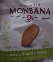 Mängden socker i Chocolat noir et amande