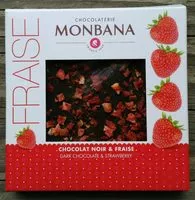 Mängden socker i Chocolat noir et fraises