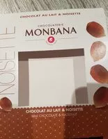 Mängden socker i Chocolat au lait et noisette