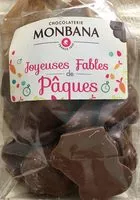 Mängden socker i Bonbon de chocolat au lait fourré au praliné