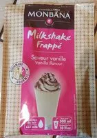 Mängden socker i Milkshake frappé vanille