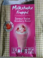 Mängden socker i Milkshake frappé saveur fraise