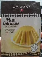 Mängden socker i Flan entremets saveur citron