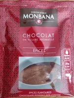 Mängden socker i Chocolat en poudre goût épices