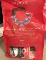 Mängden socker i Carrés de chocolat à partager