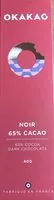 Mängden socker i NOIR 65% CACAO