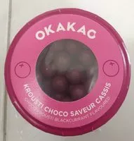 Mängden socker i Krousti choco saveur cassis