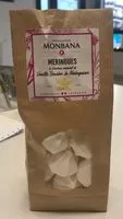 Mängden socker i Meringues à la vanille Bourbon de Madagascar