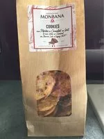Mängden socker i Cookies aux pépites de chocolat au lait