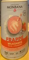 Mängden socker i Frappé Milkshake fraise/strawberry