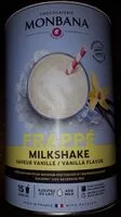 Mängden socker i Monbana Frappé Milkshake Saveur Vanille