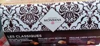 Mängden socker i Chocolat MONBANA- Les classiques