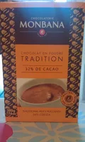 Mängden socker i Chocolat en poudre tradition