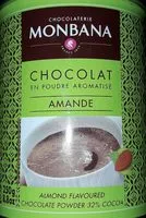 Mängden socker i Monbana Chocolate Amande