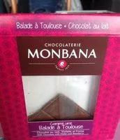 Mängden socker i Tablette Monbana La Toulousaine 80 g