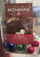 Mängden socker i 4 saveurs chocolat noir