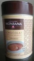 Mängden socker i Chocolat en poudre aromatisé Tiramisu