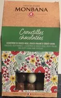 Mängden socker i Croustilles chocolatées