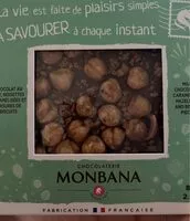 Mängden socker i Chocolat au lait noisettes caramelisées