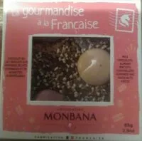 Mängden socker i Chocolat lait, biscuit amandes, éclats aman./nois. caramélisées